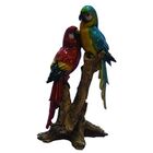 Dupla De Passaros De Ceramica