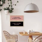 Dupla De Quadros Com Moldura Decoração Frases Sala Quarto