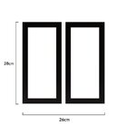 Dupla De Quadros Decorativos Motivação Amor Pássaro Floral Vi