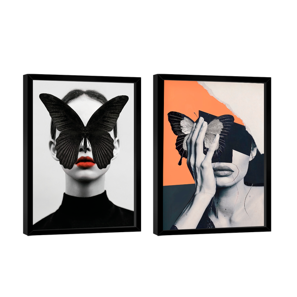 Dupla De Quadros Forbeauty -- Br Artes