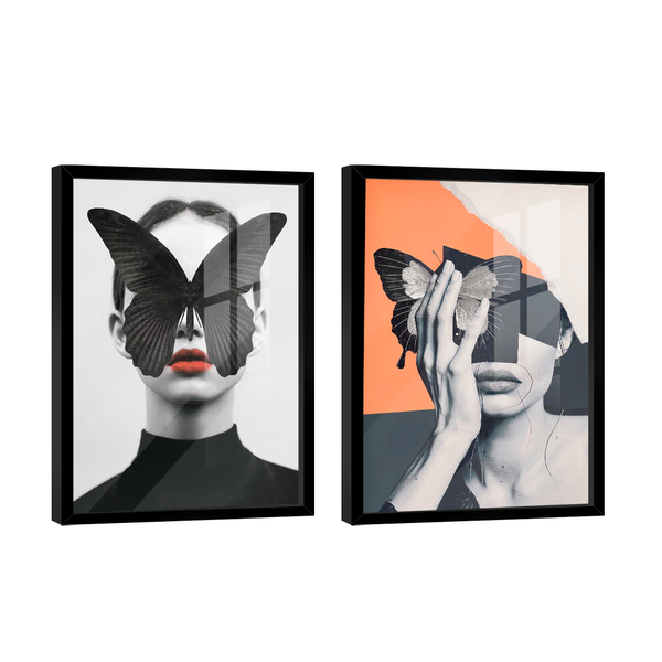 Dupla De Quadros Forbeauty -- Br Artes