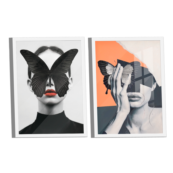 Dupla De Quadros Forbeauty -- Br Artes