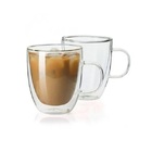 Dupla De Xicara Para Cha Parede Dupla 200ml Mimo Style Vd2013