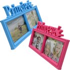 Dupla Porta Retrato Infantil Mural Príncipe Princesa 15x10cm