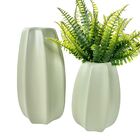 Dupla Vaso Centro De Mesa Grande Médio Verde Menta Decor