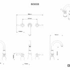 Duplo Comando St Claire Dourado