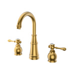 Duplo Comando St Claire Dourado Escovado