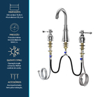 Duplo Comando St Claire Preto