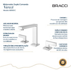 Duplo Comando Vercci Cromado