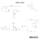 Duplo Comando Vercci Dourado Escovado