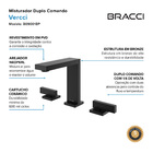 Duplo Comando Vercci Preto