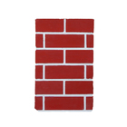 Duto Concreto 30x30x50cm Estilo Tijolo Aparente Vermelho Atacadão Lazer