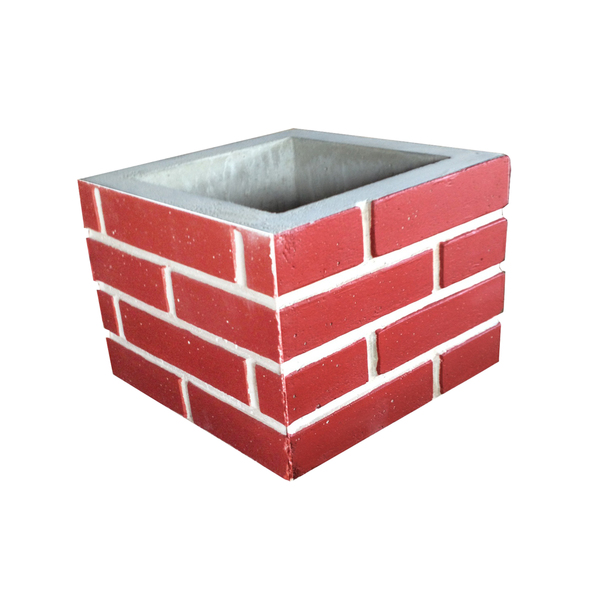 Duto de Concreto Alongador Tijolinho Mini Pintada Fortal