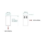 Duto Especial De Inox Para Coifa De Ilha - Altura 1,40 A 1,60