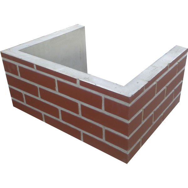 Duto Prolongador Predial Tijolinho Vermelho Fortal