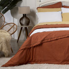 Duvet King Colorlife Liso Com Vivo Percal 200 Fios  100% Algo