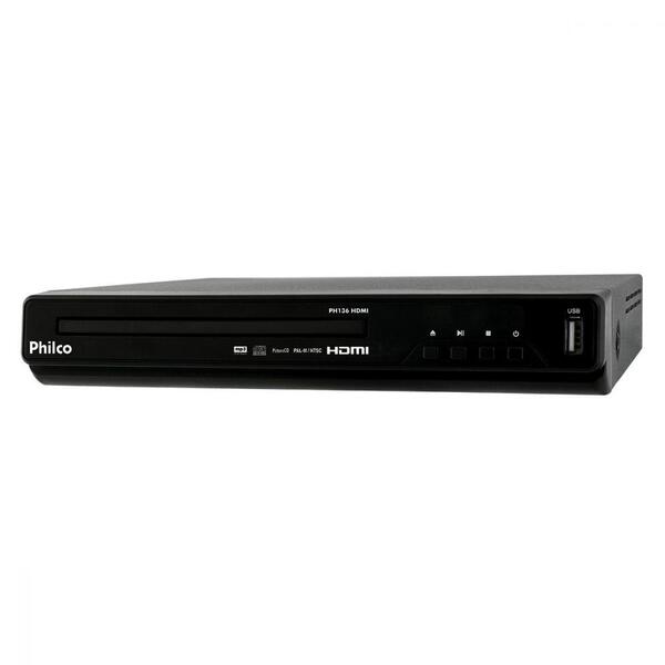 Dvd Player Ph136 Entrada Hdmi Philco Bivolt