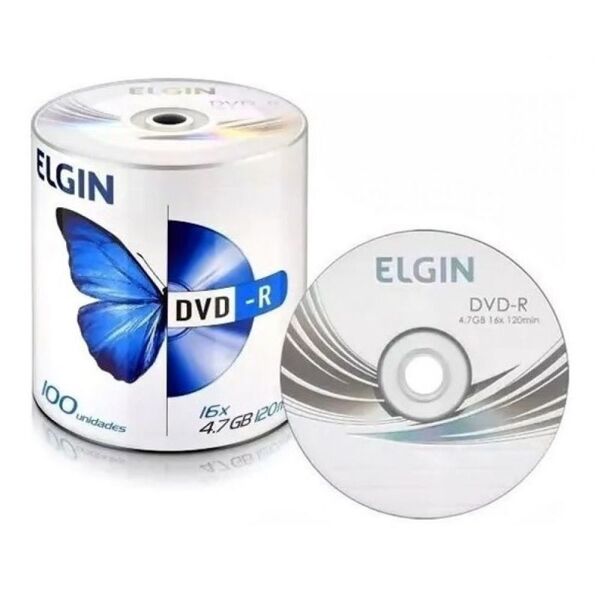 Dvdr Elgin 4.7gb 120mn 8x Pino Com 100 Unidades 82050 Leroy Merlin