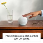 Echo Dot 5ª Geração com Relógio Branco Amazon