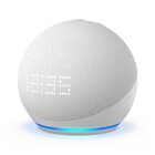 Echo Dot 5ª Geração com Relógio Branco Amazon