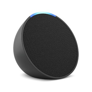 Foto de Assistente de Voz Alexa Echo Pop Pop Smart Amazon Preto