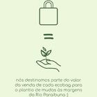 Ecobag De Feira "guaxinim" - Algodão 100% Reciclado