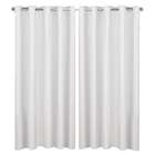 Ecortina Duo Colors Ilhós 4,00x2,50m – Marka Têxtil - Branco