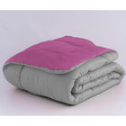 Edredom 5 Pçs De Verão Casal Queen Cinza E Rosa Casen