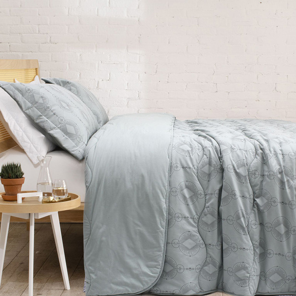 Edredom + 2 Porta Travesseiros - Casal - Total Mix - Tarot -