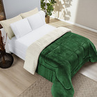 Edredom Bariloche Solteiro Dupla Face Sherpa Toque Lã Carneir