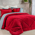 Edredom Bartho Solteiro Dupla Face Manta Soft Fofinho 1 Peça