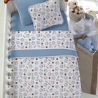Edredom Bebê Estampado Vivaldi Azul Un