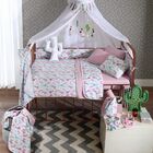 Edredom Bebê Estampado Vivaldi Rosa Un