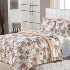 Edredom Bienna Salmão Casal Dupla Face 120 Fios