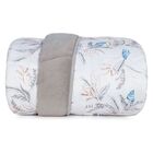 Edredom Blend Confort Solteiro Altenburg Cinza Un