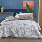 Edredom Blend Confort Solteiro Altenburg Cinza Un