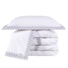 Edredom Casal 260x240cm Percal 200 Fios Luke Bernadete Casa P