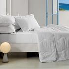 Edredom Casal Altenburg Toque Acetinado Verano Branco