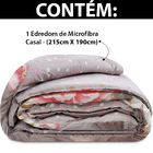 Edredom Casal Antialérgico Dupla Face Estampado 215x190cm Bf