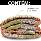 Edredom Casal Antialérgico Dupla Face Estampado 215x190cm Bf