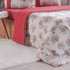 Edredom Casal Bella Cama Malha 125g/m² 100% Algodão 200x220cm