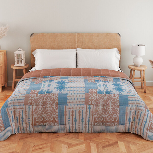 Edredom Casal De Malha 100 Algodão E Plush Dupla Face Antialé