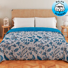 Edredom Casal De Malha 100 Algodão E Plush Dupla Face Antialé