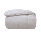 Edredom - Casal - Dupla Face - Capetown - Sherpa - Marfim - N