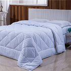 Edredom - Casal - Dupla Face - Treviso - Branco - Niazitex