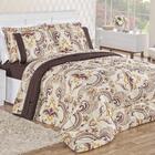 Edredom Casal Naturale 3 Peças Tabaco