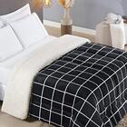 Edredom Casal Padrão Coberdrom Sherpa/mantinha Austin 1 Peça