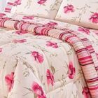 Edredom Casal Padrão Requinte 3 Peças Palha