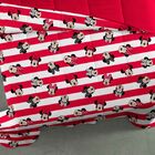 Edredom Casal Portallar Malha Dupla Face Disney Minnie Poa Ve