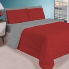 Edredom Casal Queen 6 Peças Fino Para Verão Função Cobre Leit